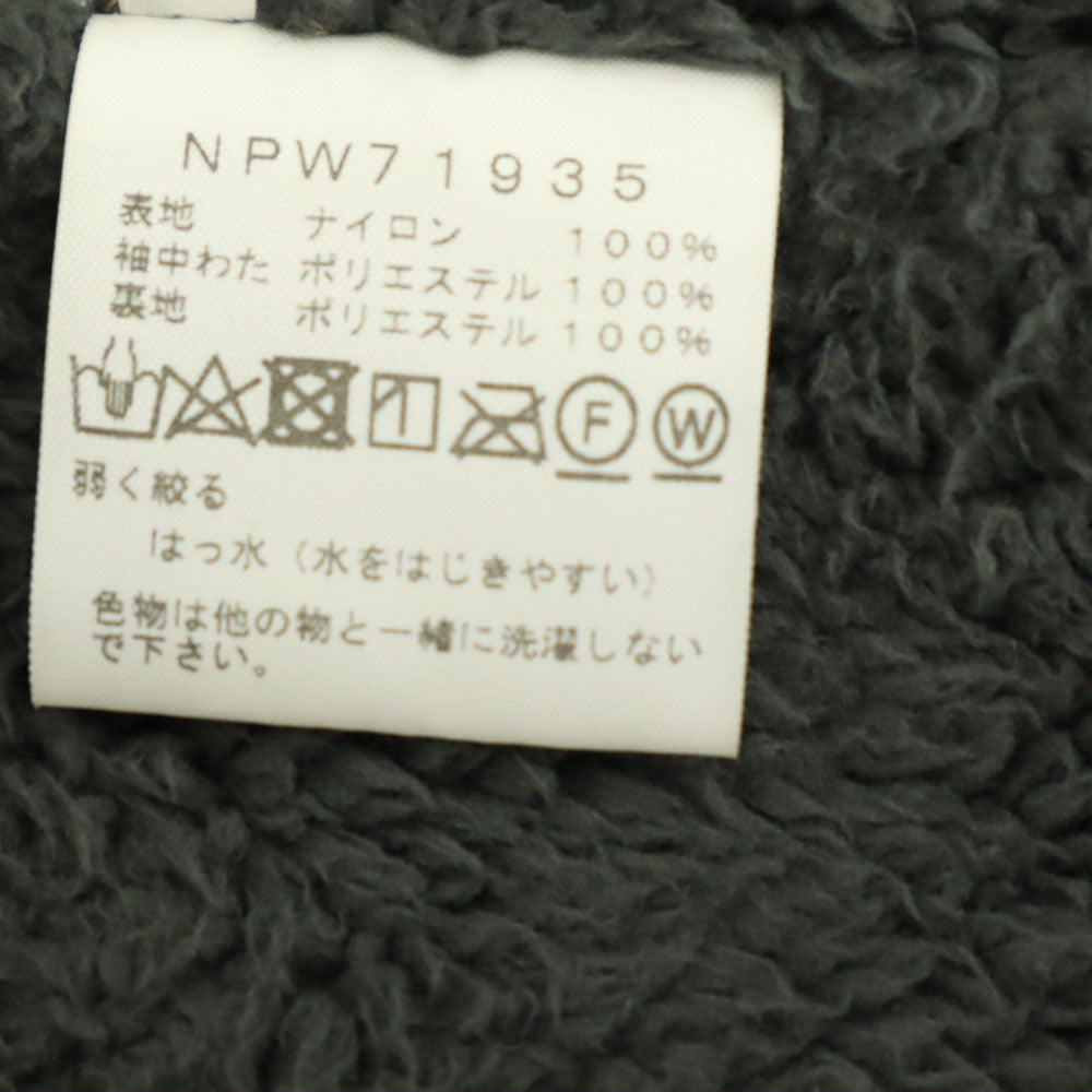 THE NORTH FACE ザノースフェイス NPW71935 コンパクトノマド コート M カーキ 裏地ボア アウトドア レディース