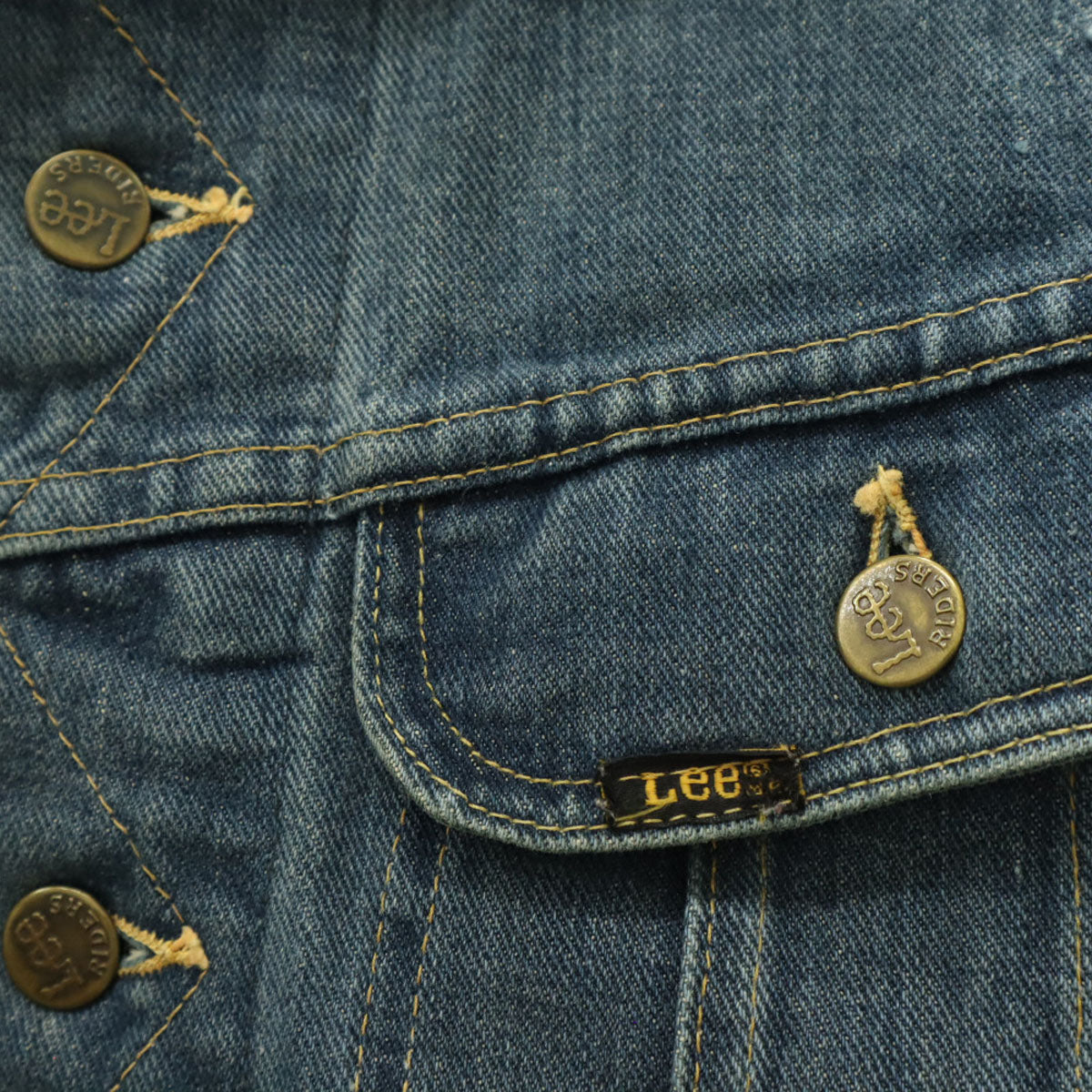 Lee リー 80s USA製 ヴィンテージ デニムジャケット ジージャン メンズ