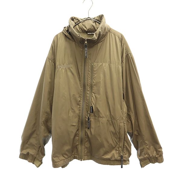 Columbia コロンビア アウトドア ナイロンジャケット M ブラウン メンズ