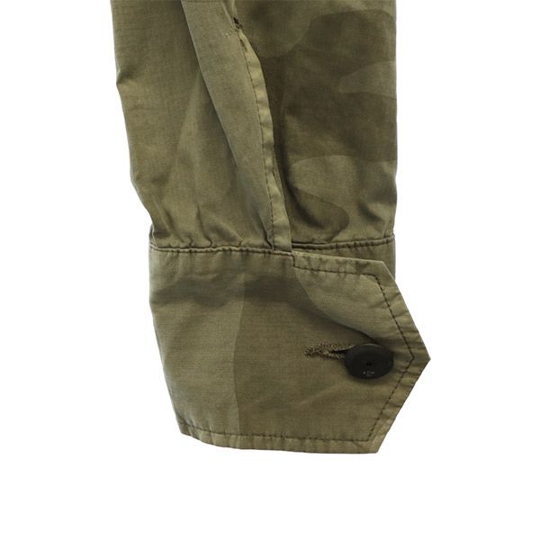 G-STAR ジースター 迷彩柄 ミリタリージャケット S グレー系 メンズ