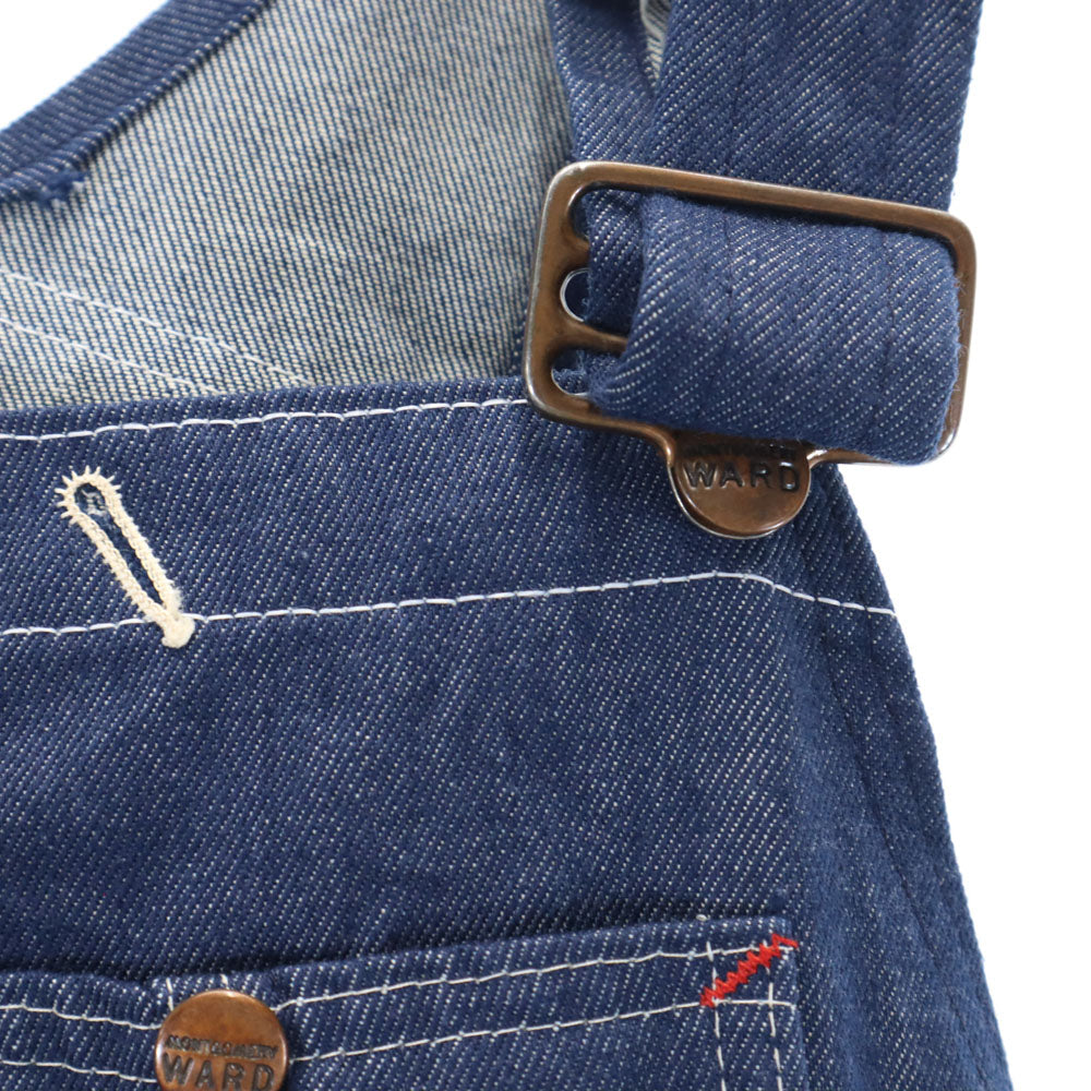 モンゴメリーワールド 70s 80s USA製 ヴィンテージ デニム オーバーオール W38 ネイビー MONTGOMERY WARD
メンズ