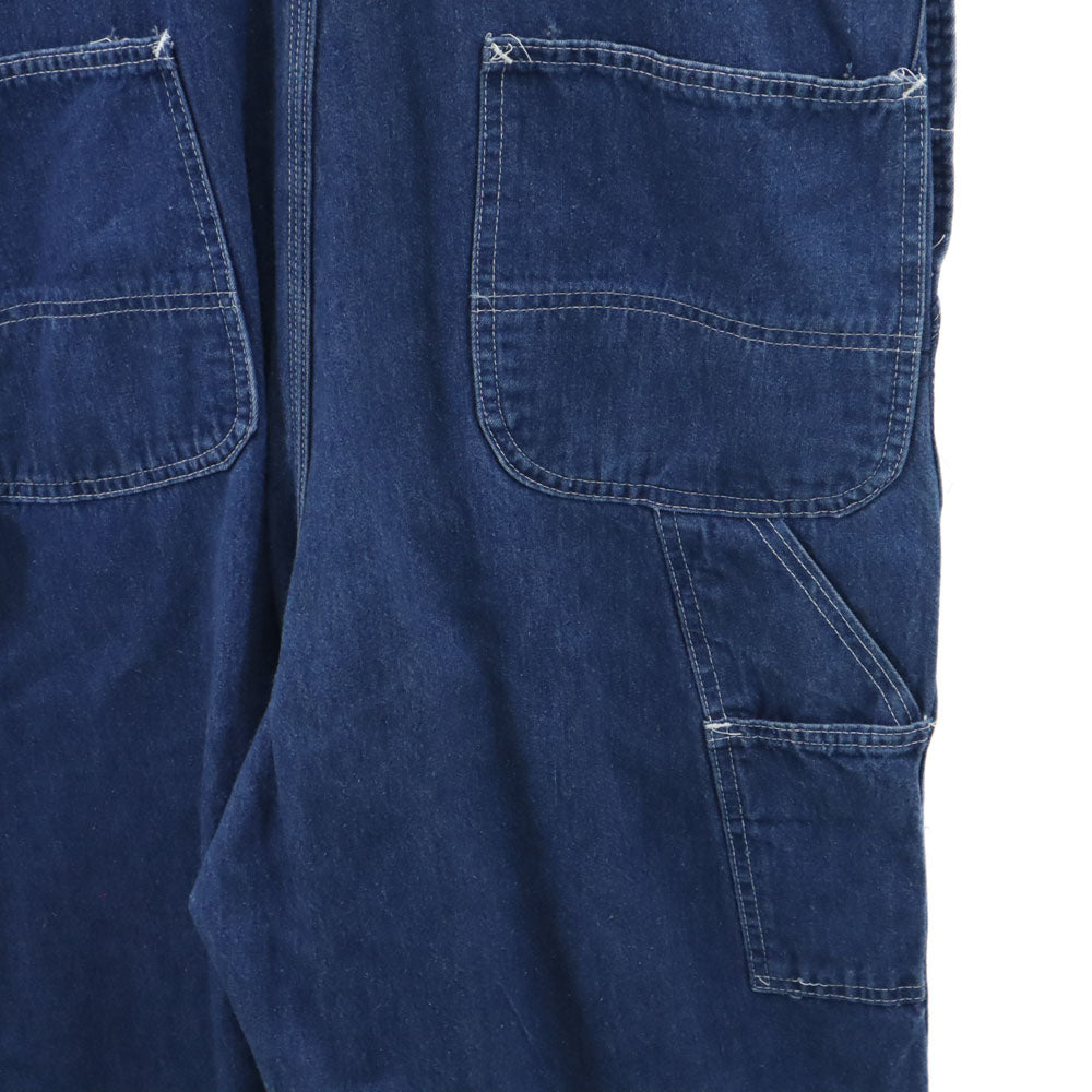 Carhartt カーハート 70s USA製 ヴィンテージ プリントタグ デニム オーバーオール W38 メンズ