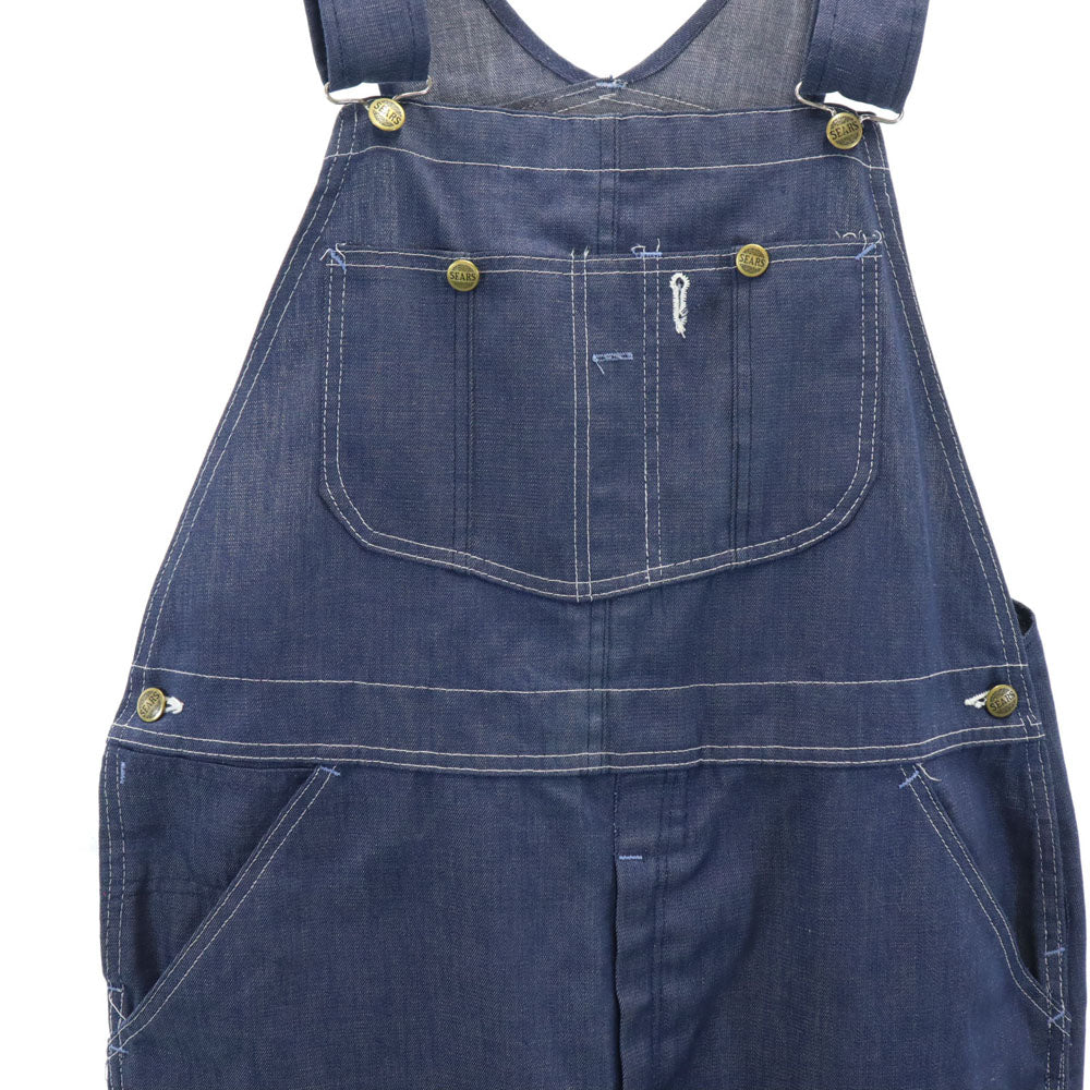 シアーズ 70s ユニオンチケット ヴィンテージ デニム オーバーオール Sears メンズ