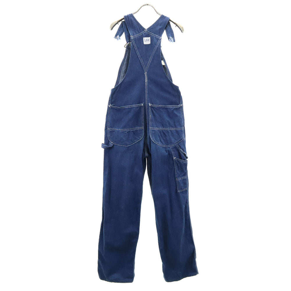 Lee リー 80s USA製 ヴィンテージ デニム オーバーオール ボタンフライ メンズ