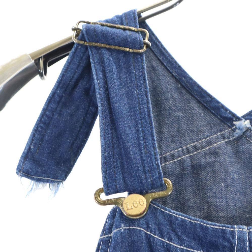 Lee リー 80s USA製 ヴィンテージ デニム オーバーオール ボタンフライ メンズ