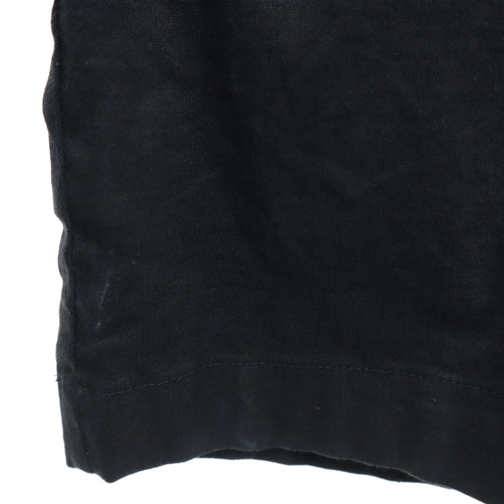 theory luxe セオリーリュクス リネンブレンド ジャンプスーツ オールインワン 38 ブラック レディース