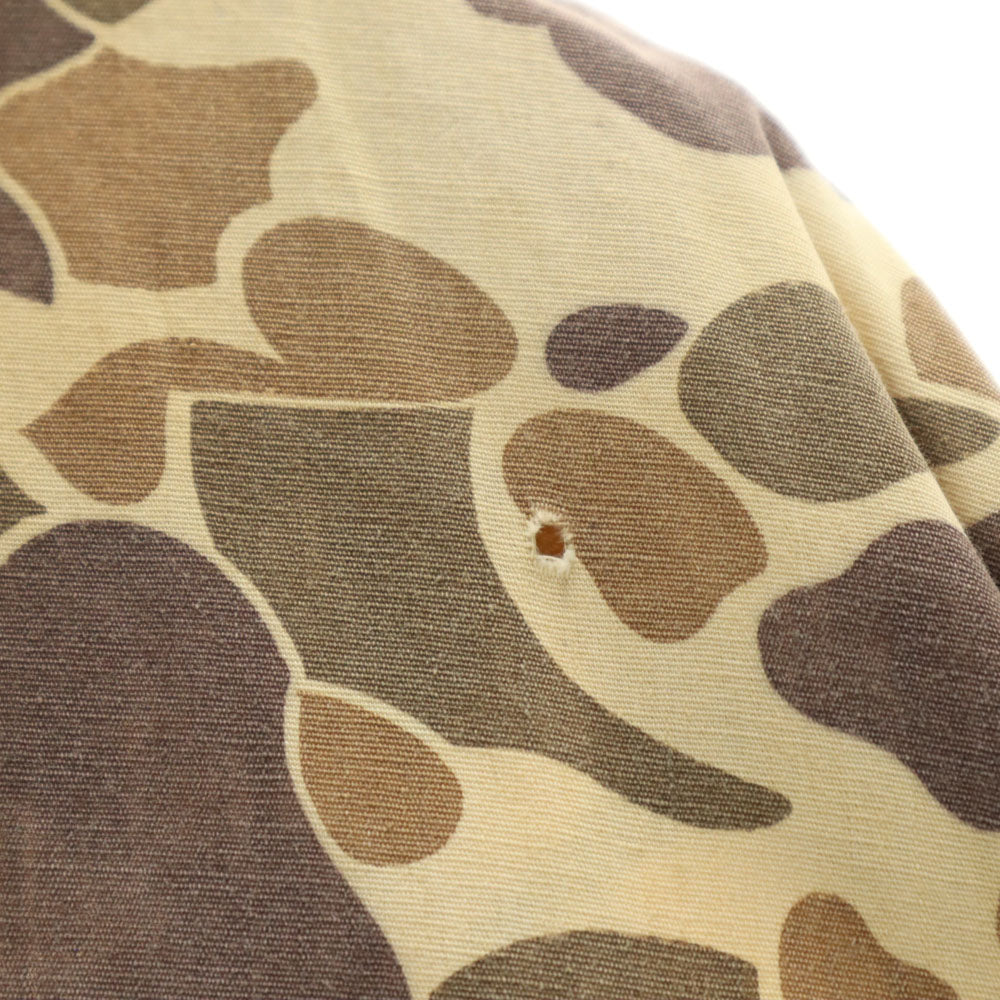 Sears シアーズ 60s 70s ダックハンターカモ 長袖 つなぎ ベージュ オールインワン 迷彩 TALONジップ オールド ヴィンテージ メンズ