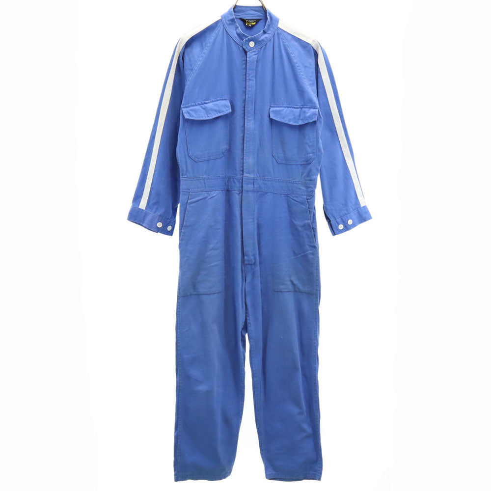 ニューハンマー つなぎ M ブルー系 NEW HANMA 作業着 作業服 メンズ