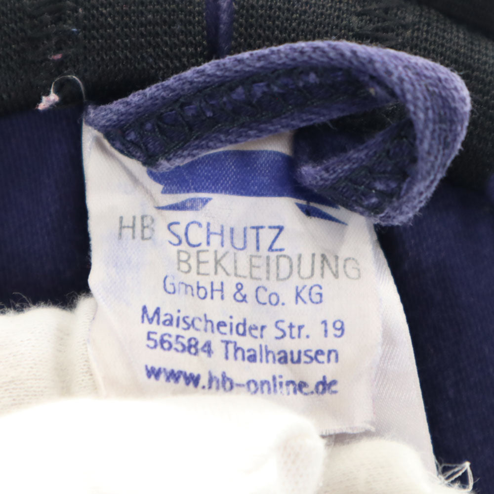 HB SCHUTZ BEKLEIDUNG ワーク オーバーオール 52 紫紺 メンズ