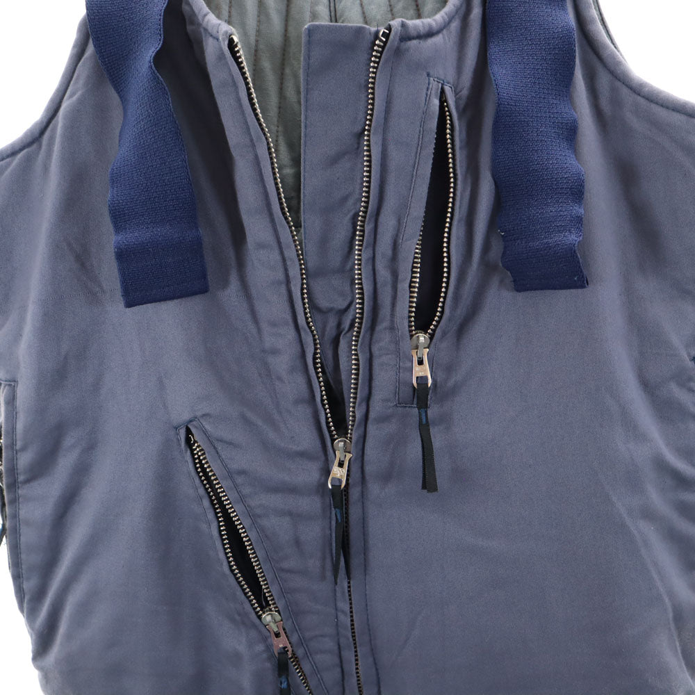 OLD オールド ワーク オーバーオール グレー系 中綿入り メンズ