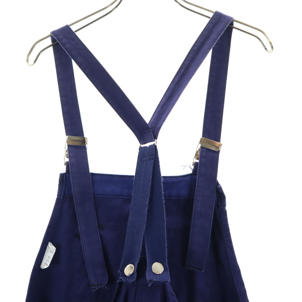 FRENCH ARMY フランス軍 ワーク オーバーオール 96/76 紫紺 メンズ