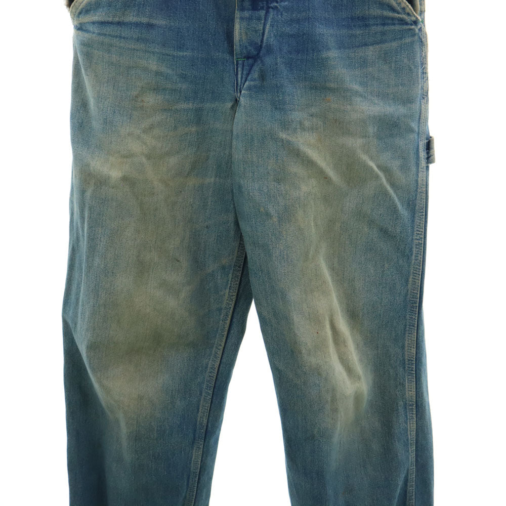 OSHKOSH オシュコシュ 50s 60s ヴィンテージ 三角タグ デニム オーバーオール ブルー ユニオンチケット レディース