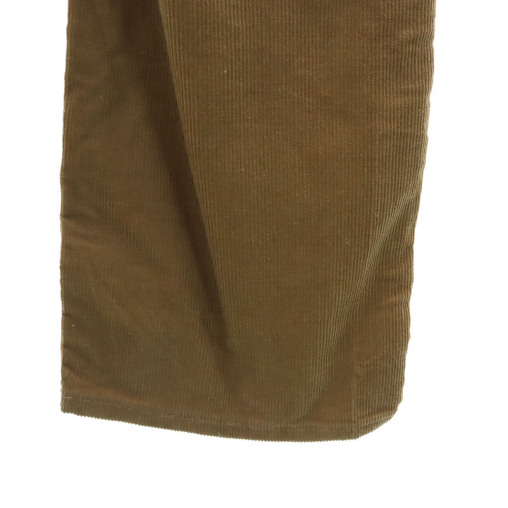 未使用 Lee リー 80s ヴィンテージ デッドストック フラッシャー付き コーデュロイ オーバーオール w26 ベージュ レディース