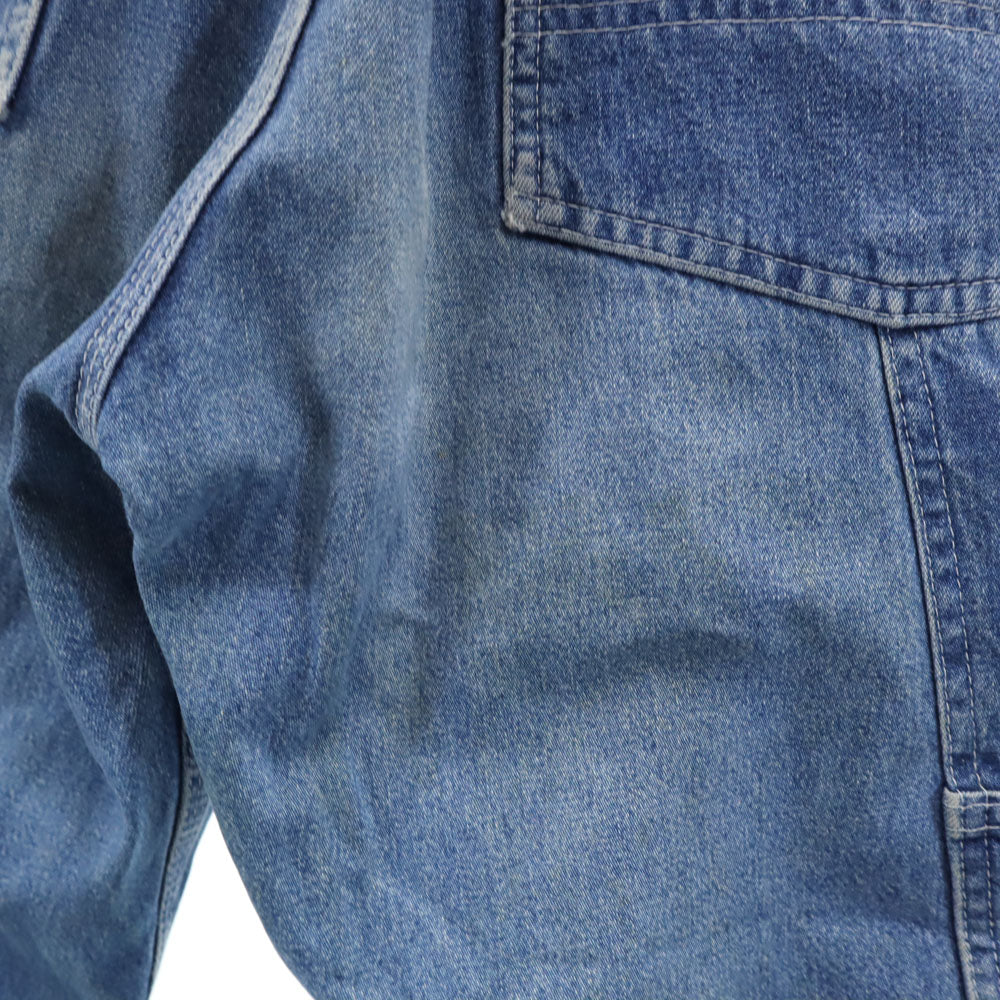 OSHKOSH オシュコシュ 80s USA製 ヴィンテージ デニム オーバーオール W30 ウォッシュブルー メンズ