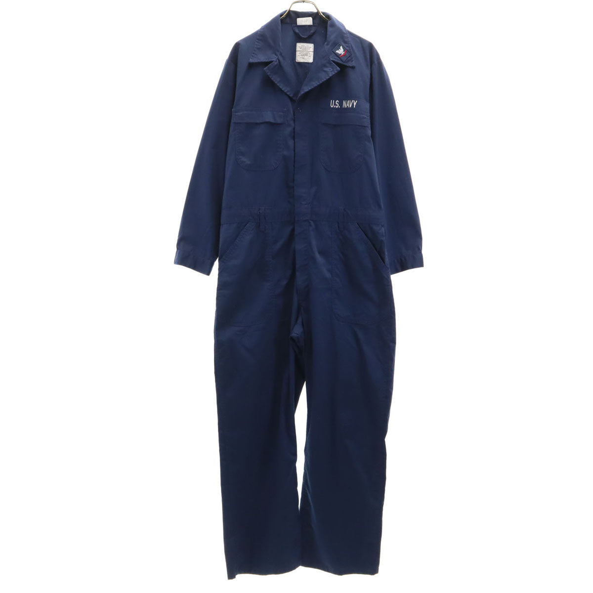 PROPPER プロッパー 長袖 U.S.NAVY つなぎ 44R ネイビー オールインワン ビッグサイズ メンズ