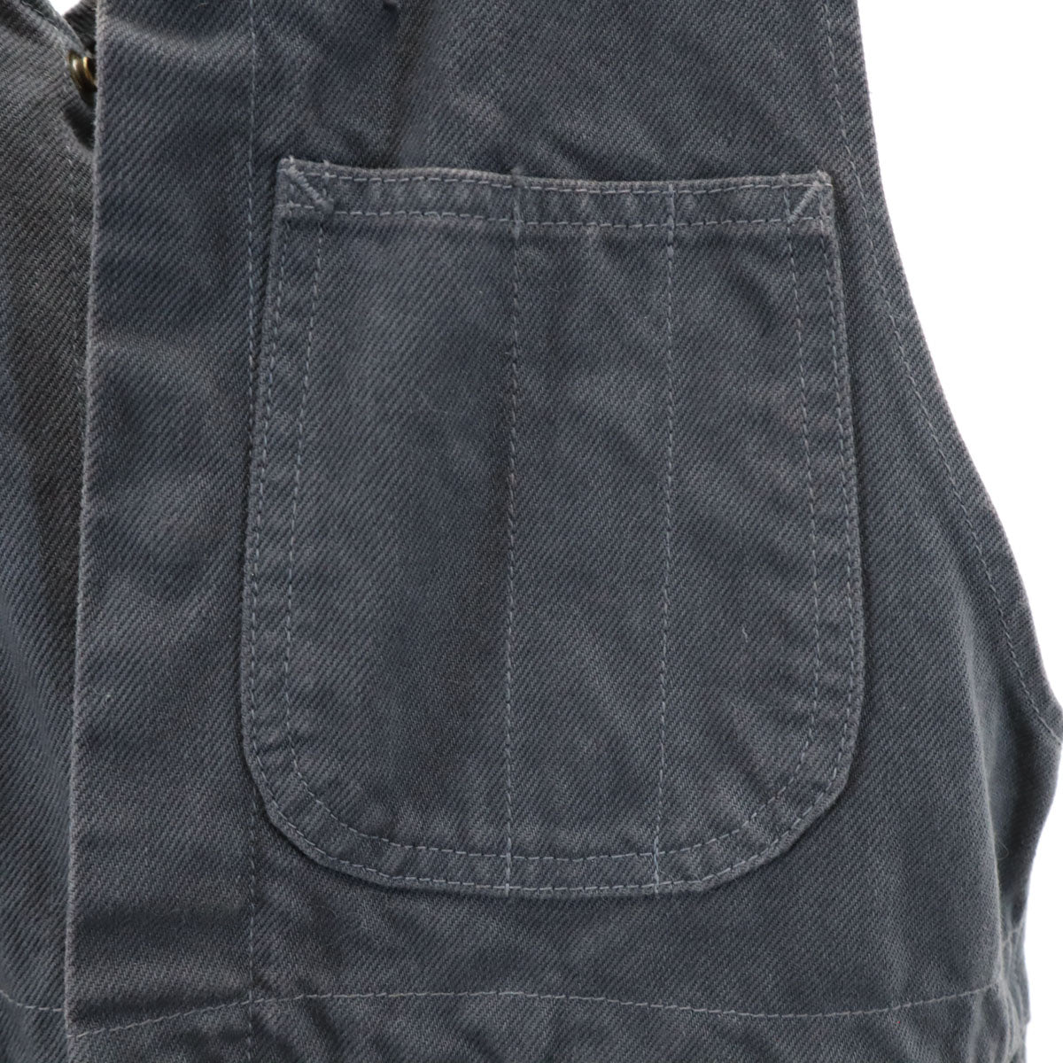 Veritecoeur ヴェリテクール コットン オーバーオール F グレー レディース