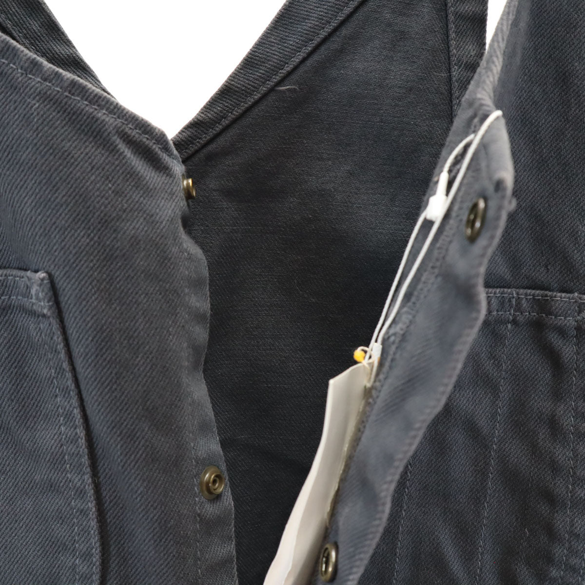 Veritecoeur ヴェリテクール コットン オーバーオール F グレー レディース