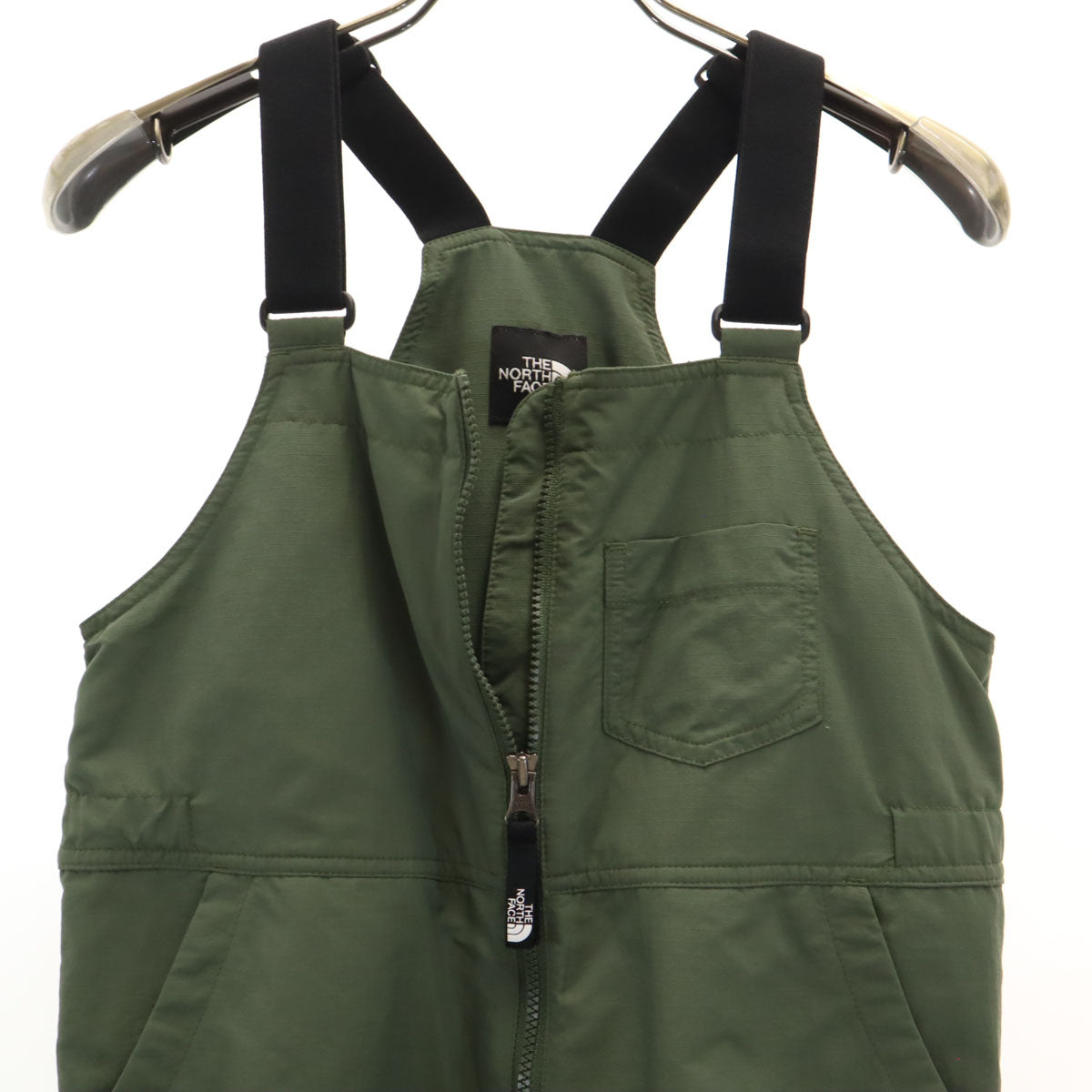 THE NORTH FACE ノースフェイス フィールドビブ オーバーオール 150 カーキ NBJ32037 キッズ