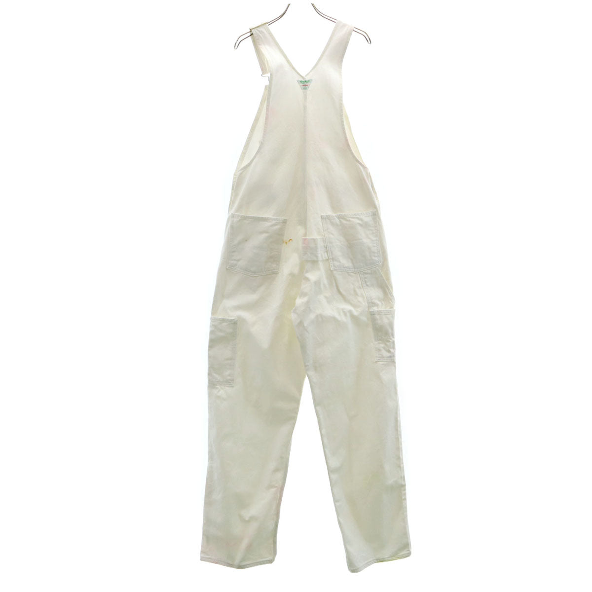 OSHKOSH オシュコシュ 80s USA製 ヴィンテージ ペインター オーバーオール W34 ホワイト TALONジップ メンズ