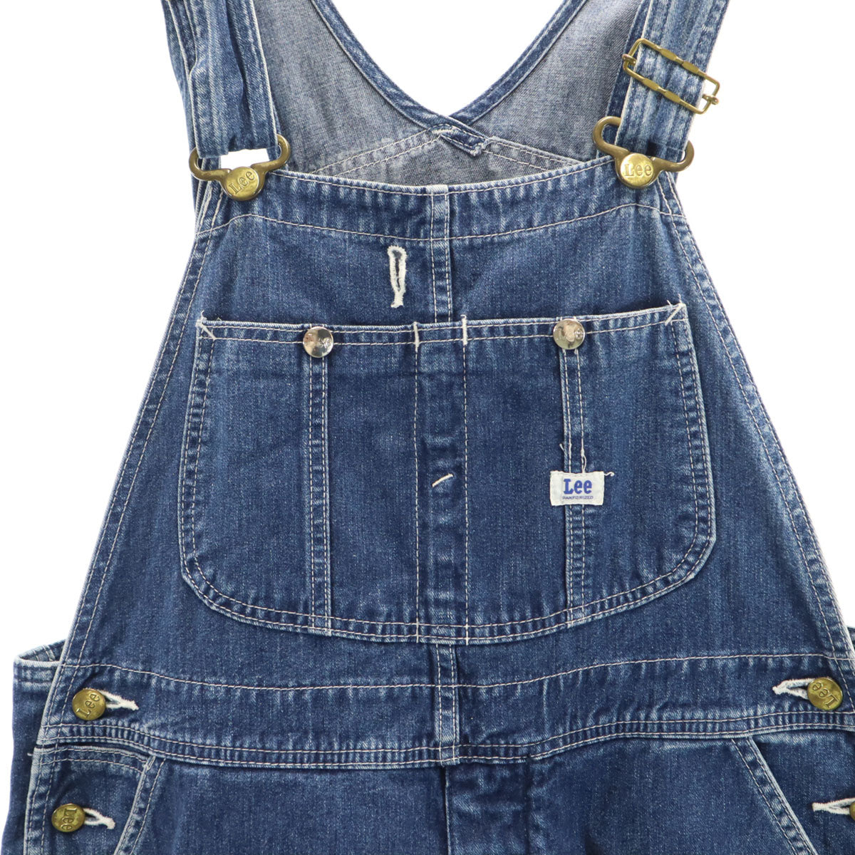 Lee リー 90s 日本製 オールド デニム オーバーオール W34 ウォッシュブルー ペインター メンズ