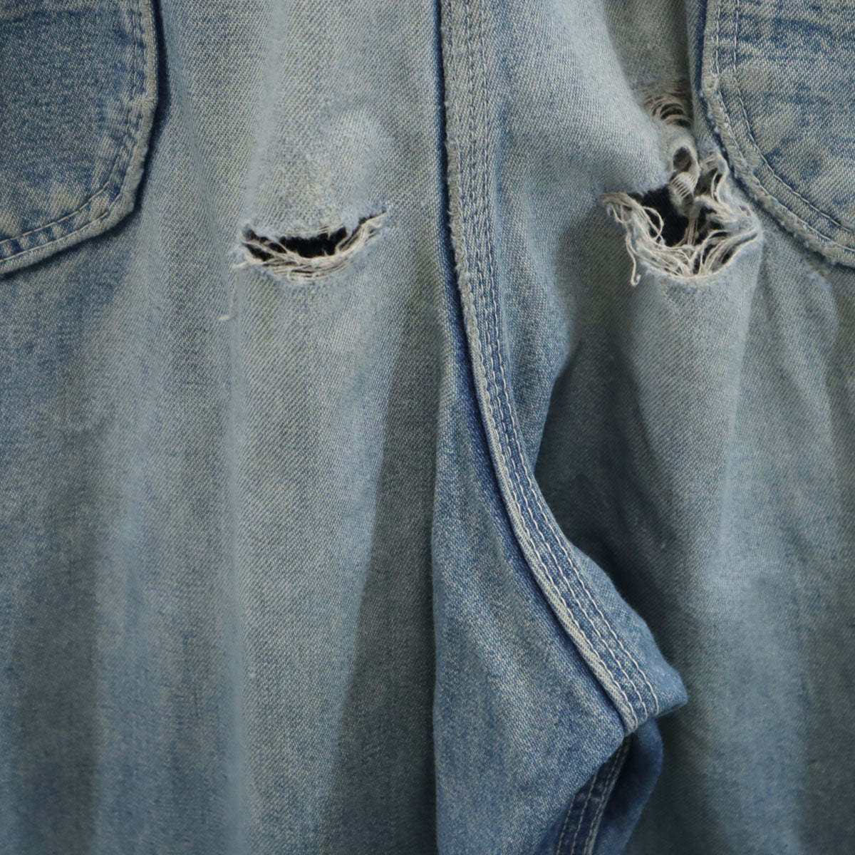 Dickies ディッキーズ 80s ヴィンテージ デニム オーバーオール W42 ウォッシュブルー ペインター メンズ