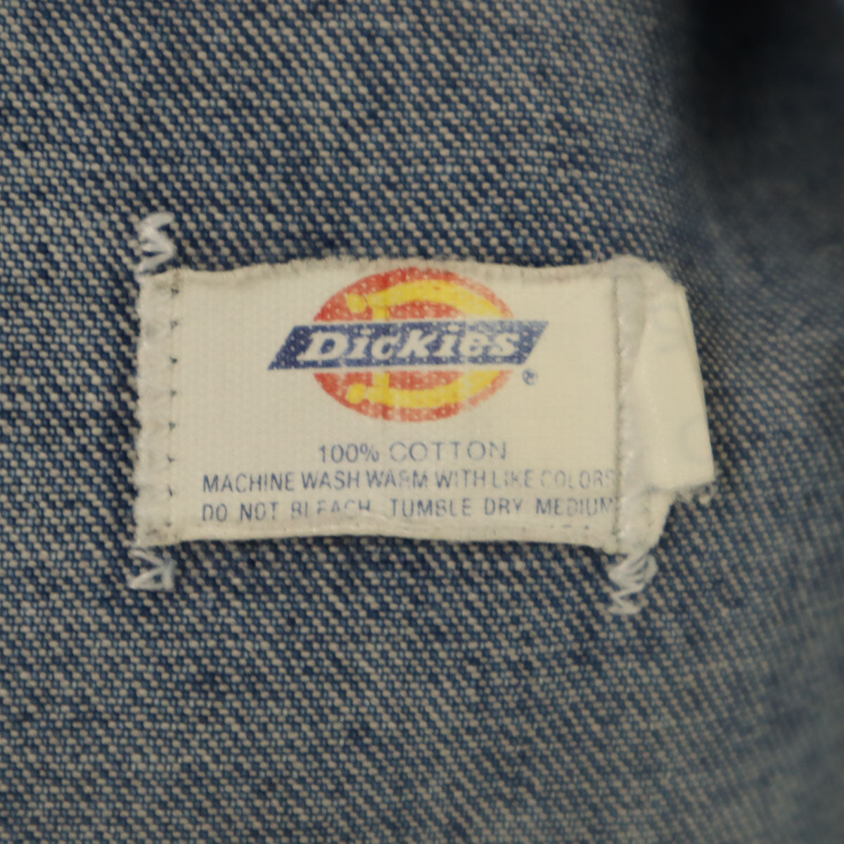 Dickies ディッキーズ 80s ヴィンテージ デニム オーバーオール W42 ウォッシュブルー ペインター メンズ