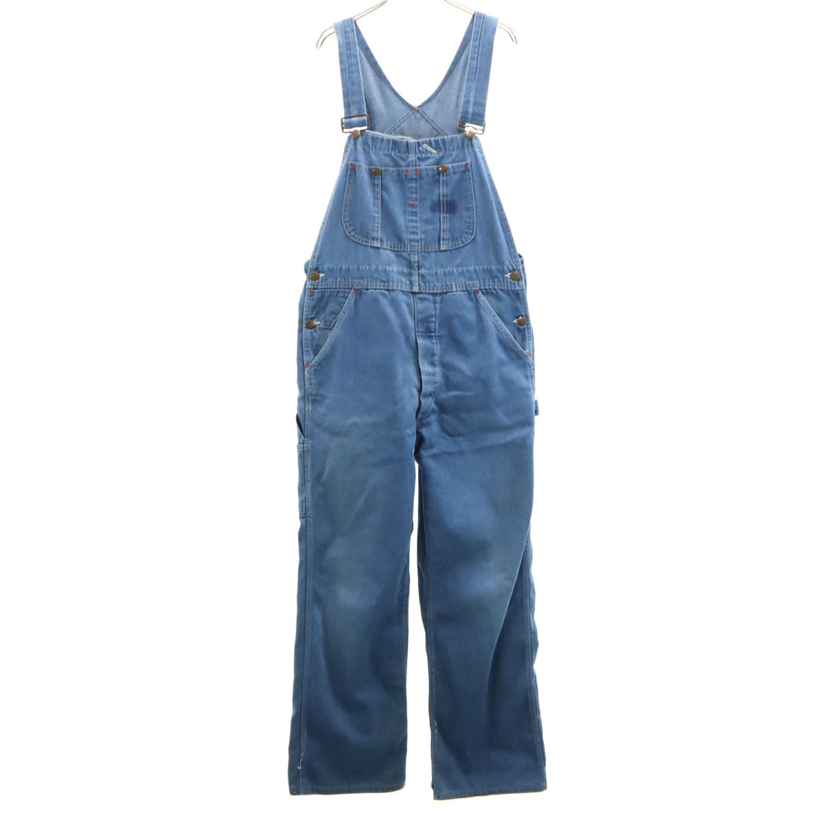 BIG MAC ビッグマック 70s USA製 ヴィンテージ デニム オーバーオール ウォッシュブルー ペインター メンズ