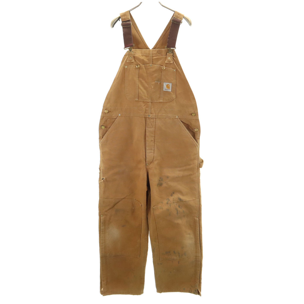 Carhartt カーハート 80s ヴィンテージ オーバーオール w38 ブラウン系 メンズ