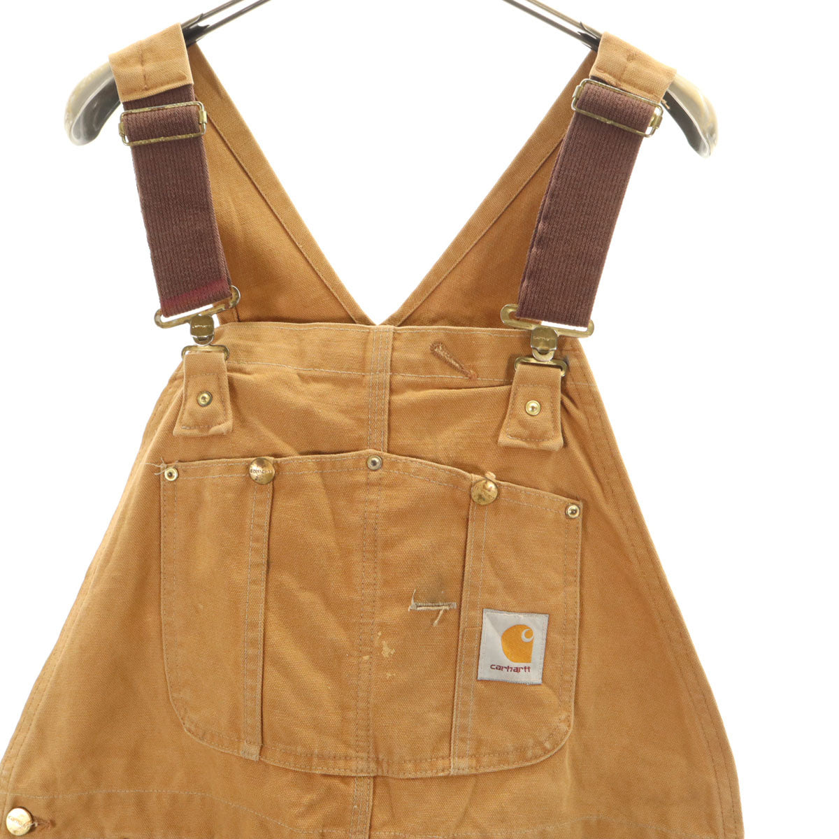 Carhartt カーハート 80s ヴィンテージ オーバーオール w38 ブラウン系 メンズ