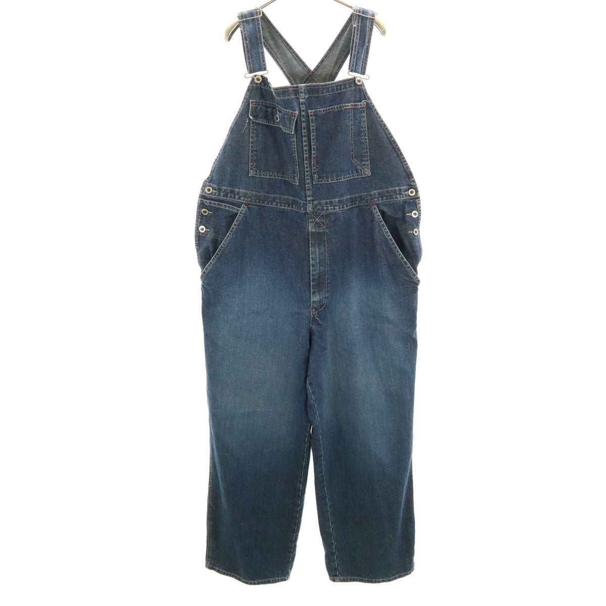 Levi's リーバイス 90s オールド シルバータブ デニム オーバーオール ブルー系 メンズ
