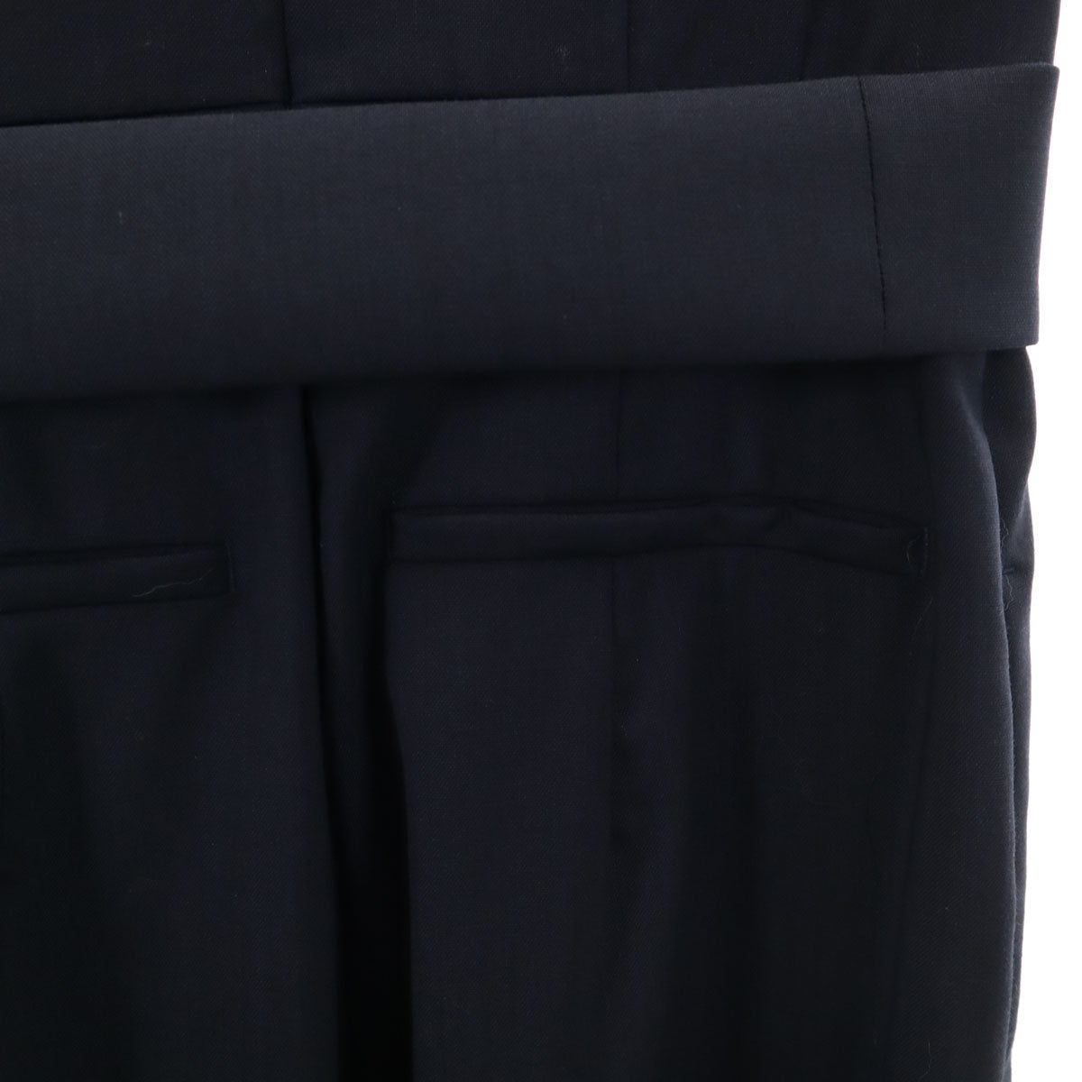 SPORTMAX スポーツマックス イタリア製 ノースリーブ オールインワン 34 ネイビー レディース