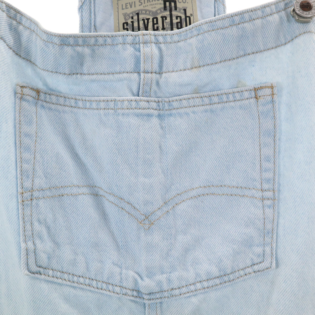 Levis Silver リーバイス シルバータブ デニム オーバーオール M メンズ