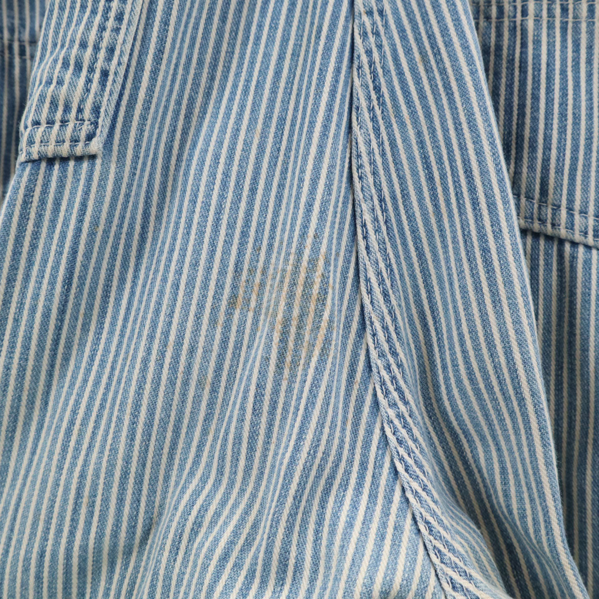 BIG BEN ビッグベン 80s USA製 ヴィンテージ ヒッコリー オーバーオール W34 ネイビー系 BY WRANGLER メンズ