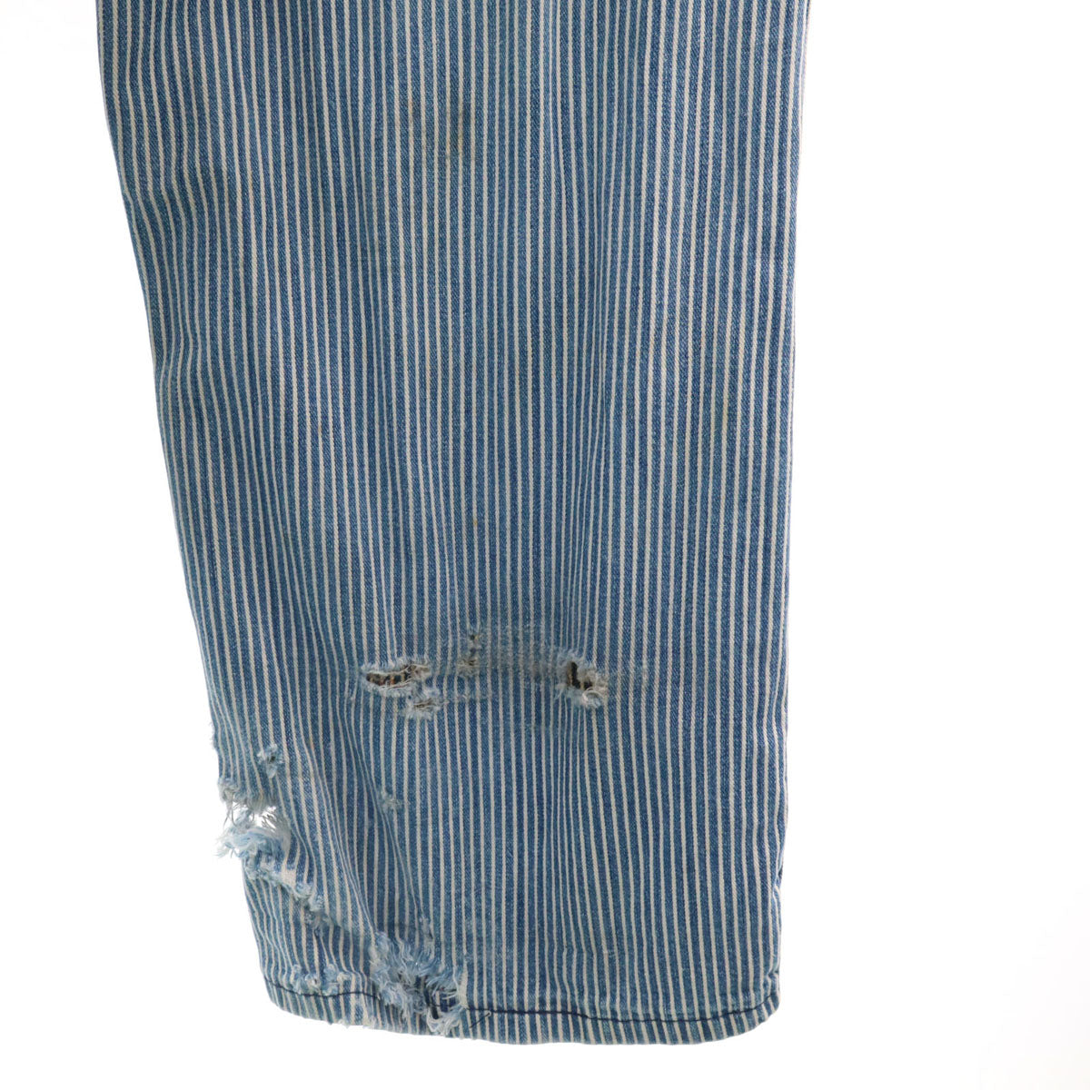 BIG BEN ビッグベン 80s USA製 ヴィンテージ ヒッコリー オーバーオール W34 ネイビー系 BY WRANGLER メンズ