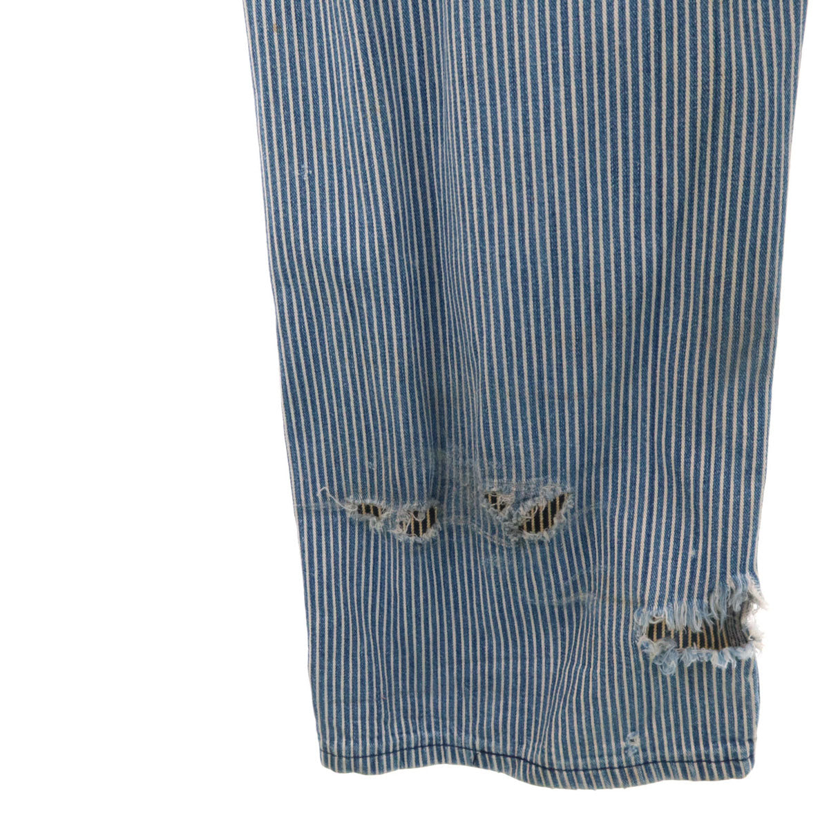 BIG BEN ビッグベン 80s USA製 ヴィンテージ ヒッコリー オーバーオール W34 ネイビー系 BY WRANGLER メンズ