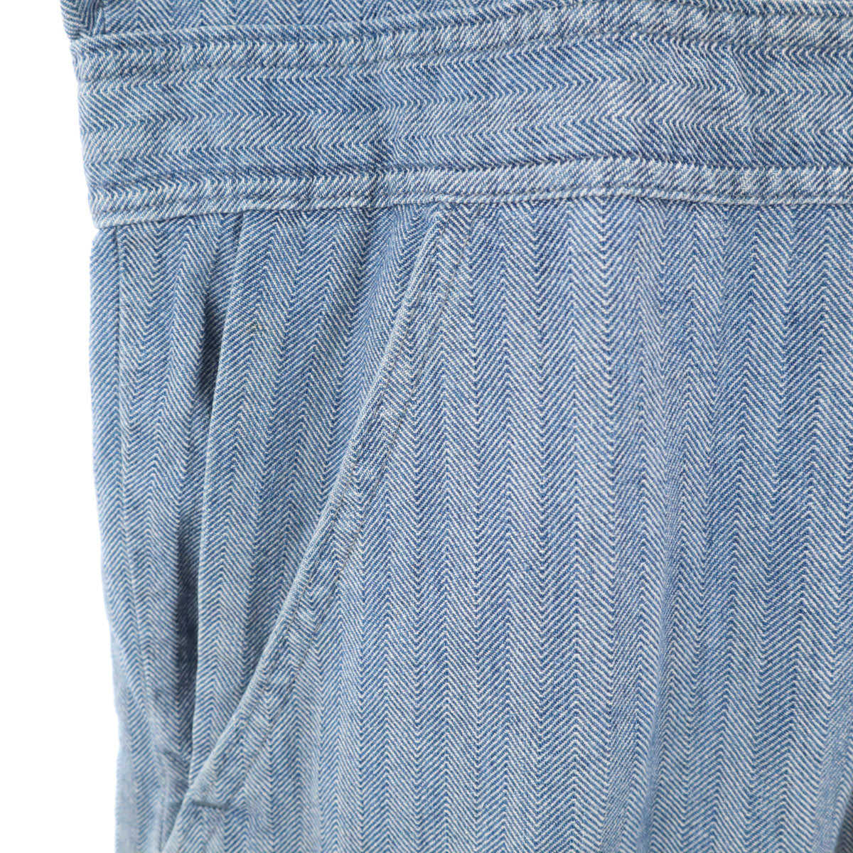 ROEBUCKS ローバックス 90s オールド USA製 ヘリンボーン 長袖 ワークオールインワン つなぎ ネイビー カバーオール メンズ