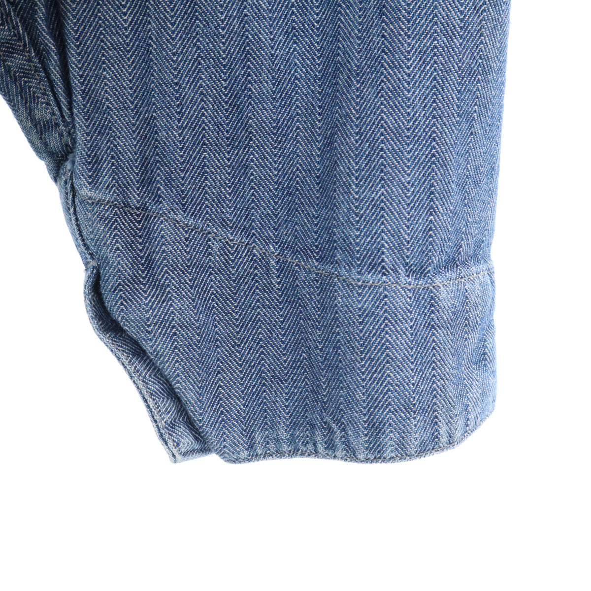 Dickies ディッキーズ 90s オールド ヘリンボーン 長袖 ワークオールインワン つなぎ L ネイビー メンズ