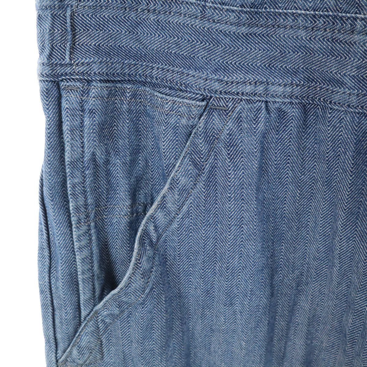 Dickies ディッキーズ 90s オールド ヘリンボーン 長袖 ワークオールインワン つなぎ L ネイビー メンズ