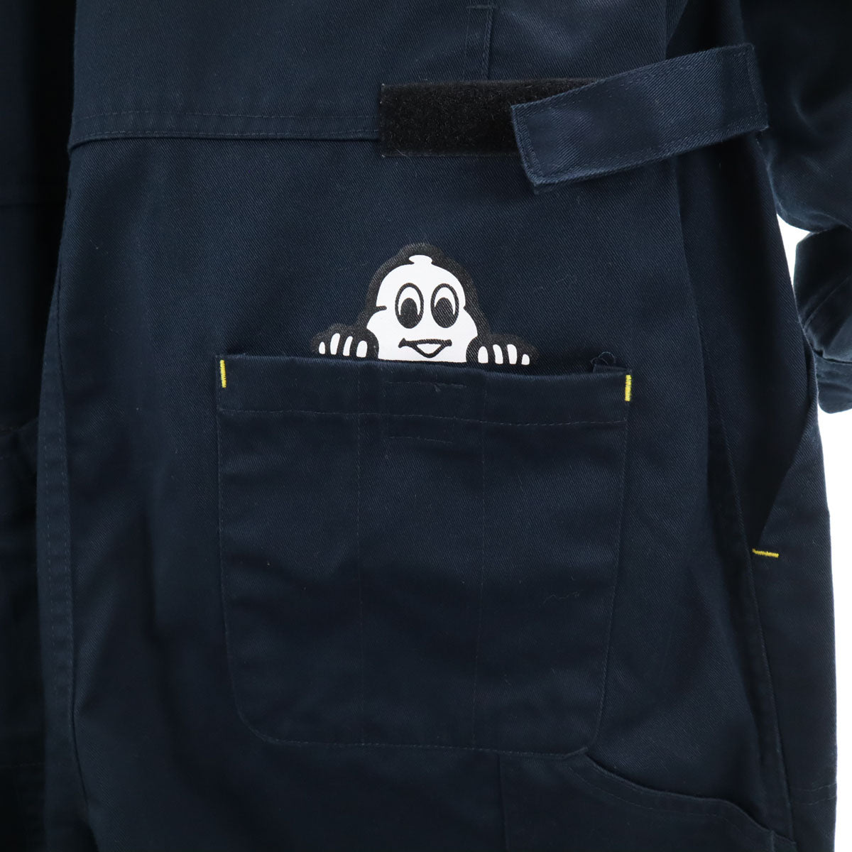 MICHELIN ミシュラン 長袖 ジャンプスーツ つなぎ M ネイビー オールインワン メンズ