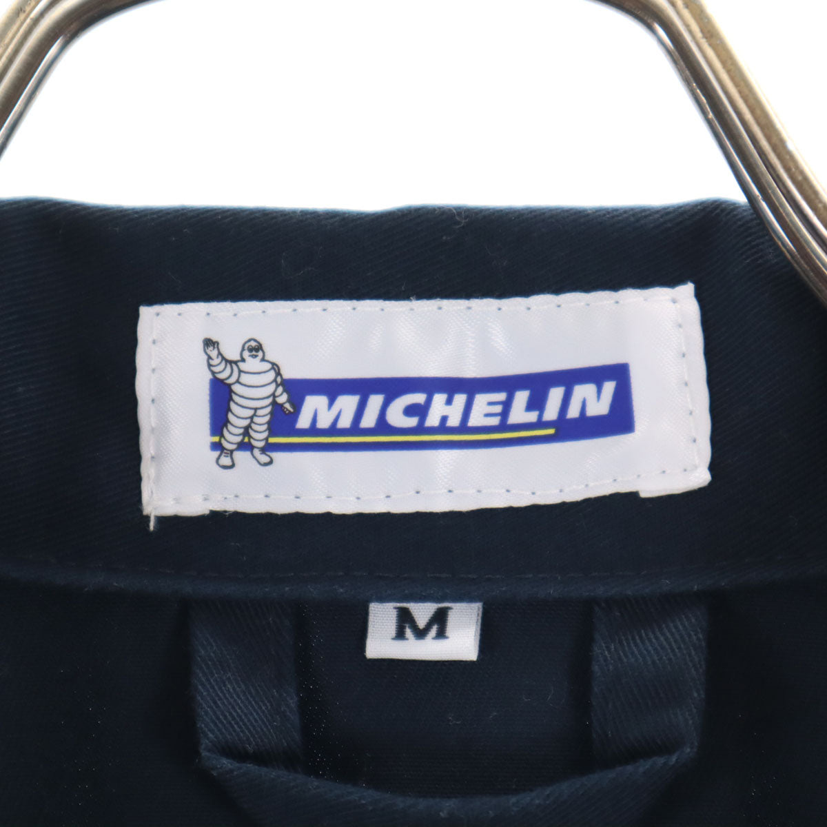 MICHELIN ミシュラン 長袖 ジャンプスーツ つなぎ M ネイビー オールインワン メンズ