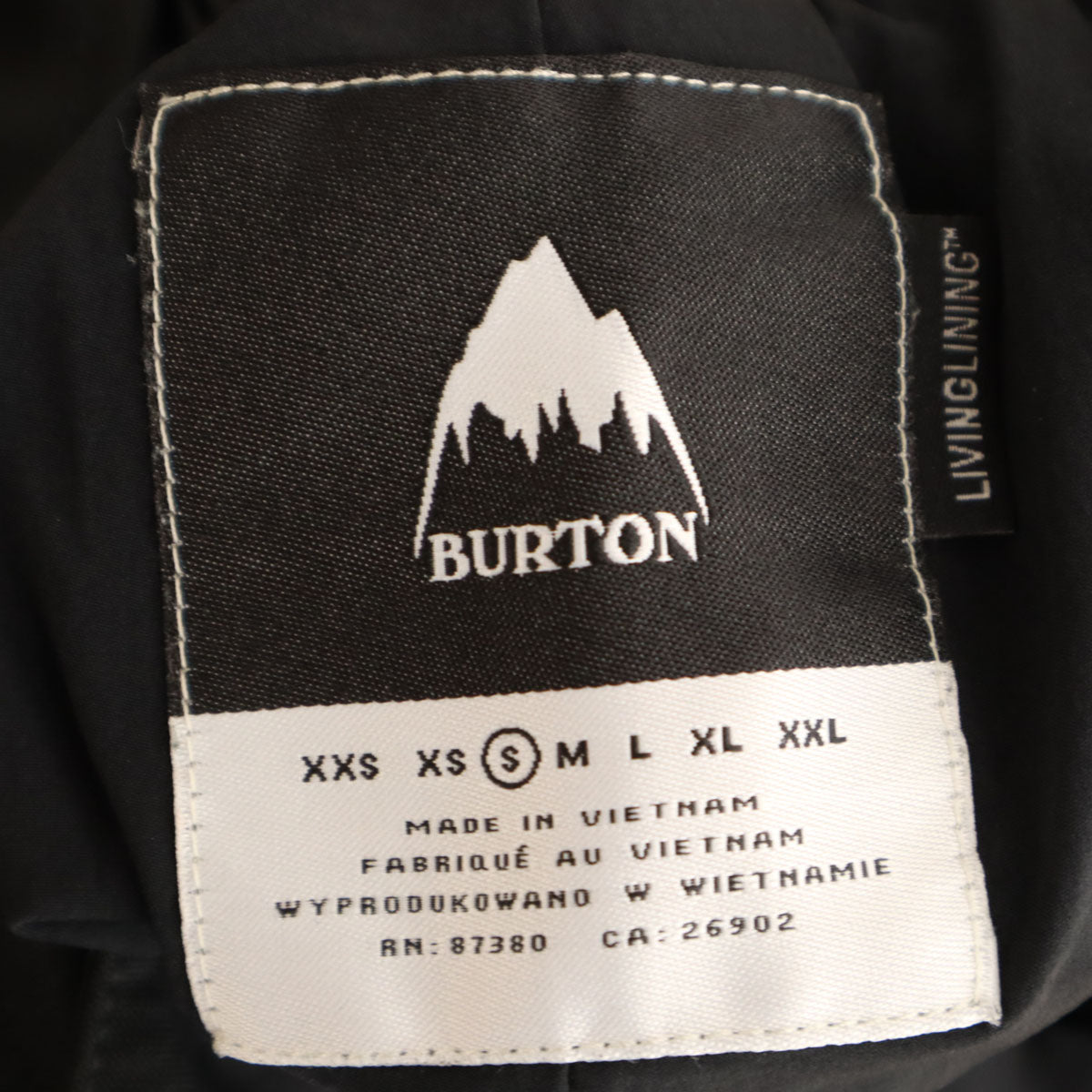BURTON バートン スノーボード アヴァロン 2L ビブ オーバーオール S ブラック レディース