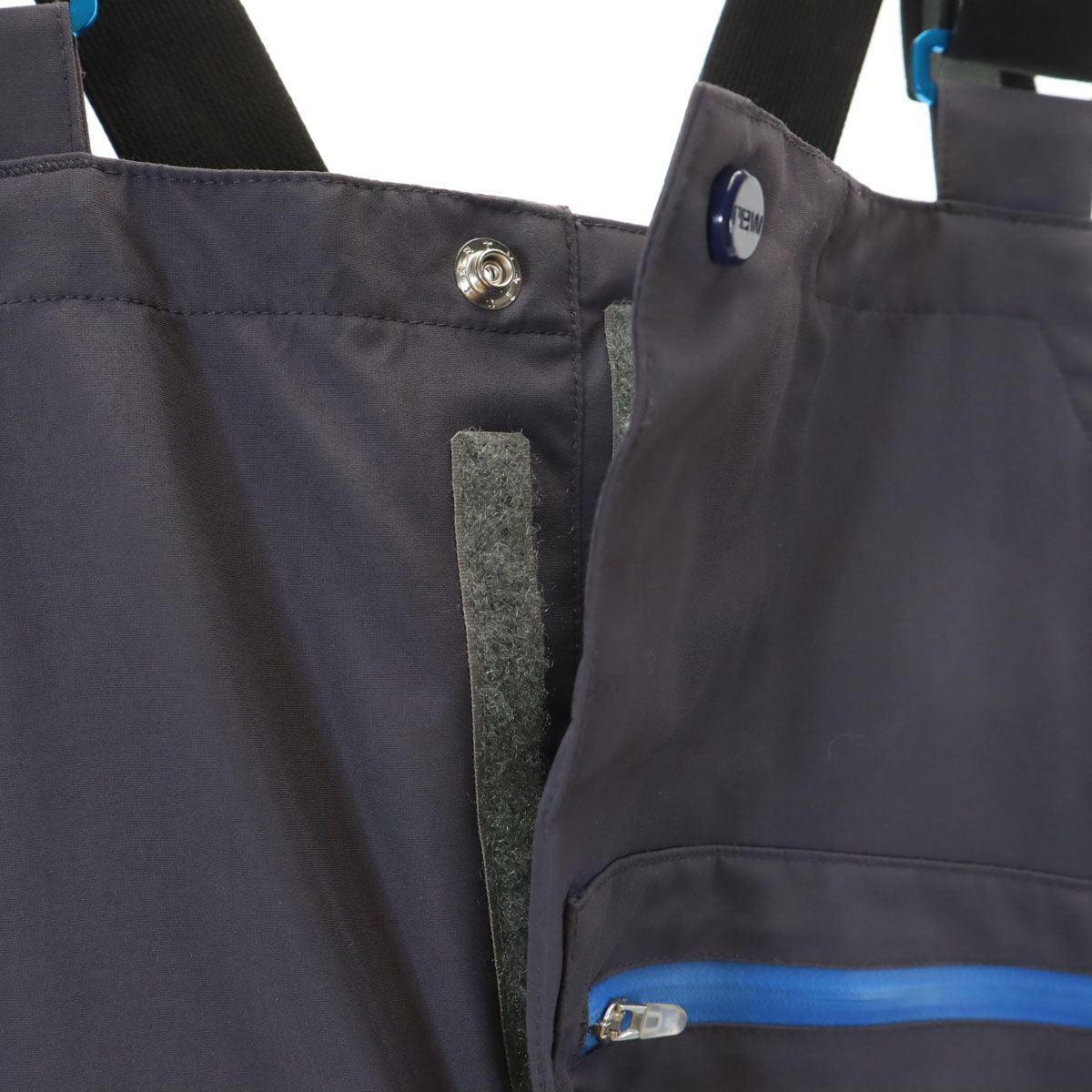 Rew Athletics アールイーダブリュー スノーボード ビブ パンツ L チャコール系 GORE-TEX ユニセックス メンズ