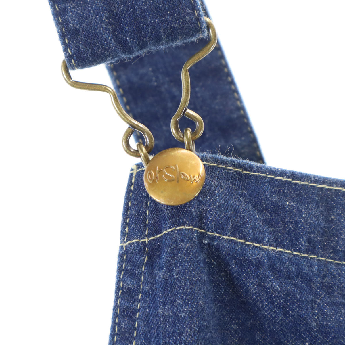 orSlow オアスロウ 日本製 デニム オーバーオール XXS インディゴ レディース