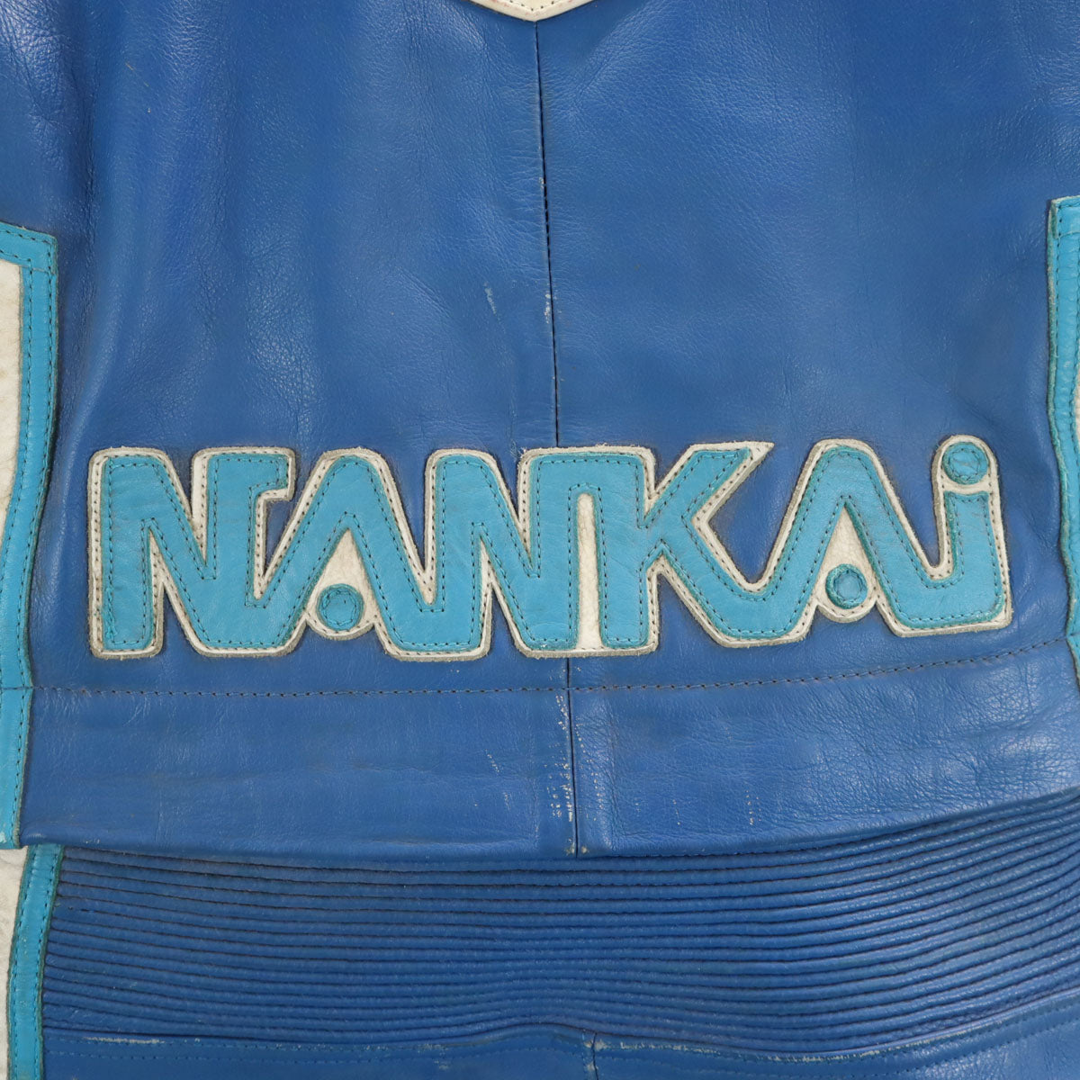 Top Rider トップライダー レーシング レザー つなぎ L ブルー系 メンズ