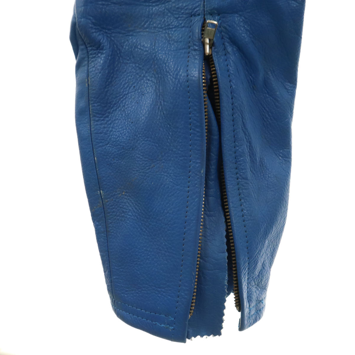 Top Rider トップライダー レーシング レザー つなぎ L ブルー系 メンズ