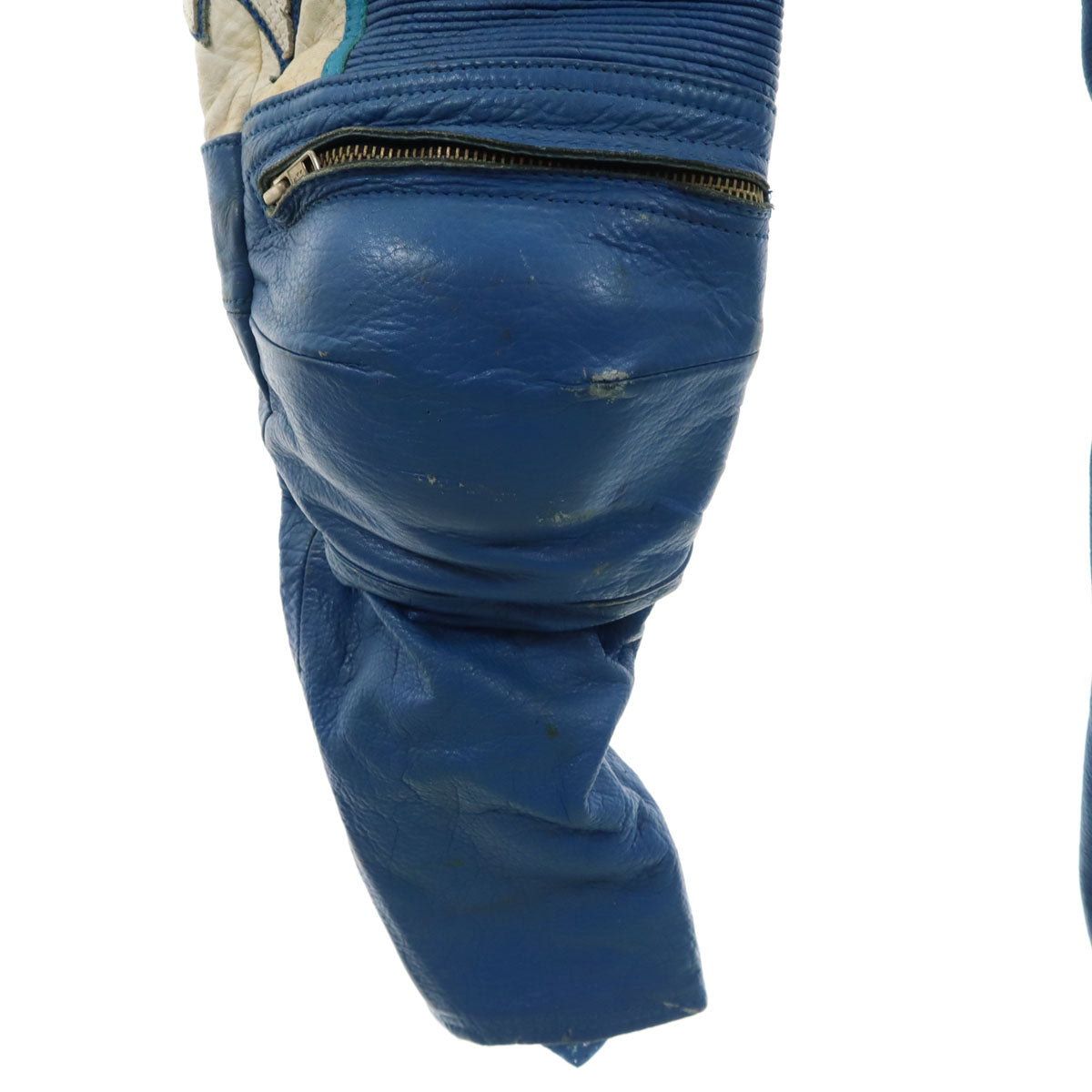 Top Rider トップライダー レーシング レザー つなぎ L ブルー系 メンズ