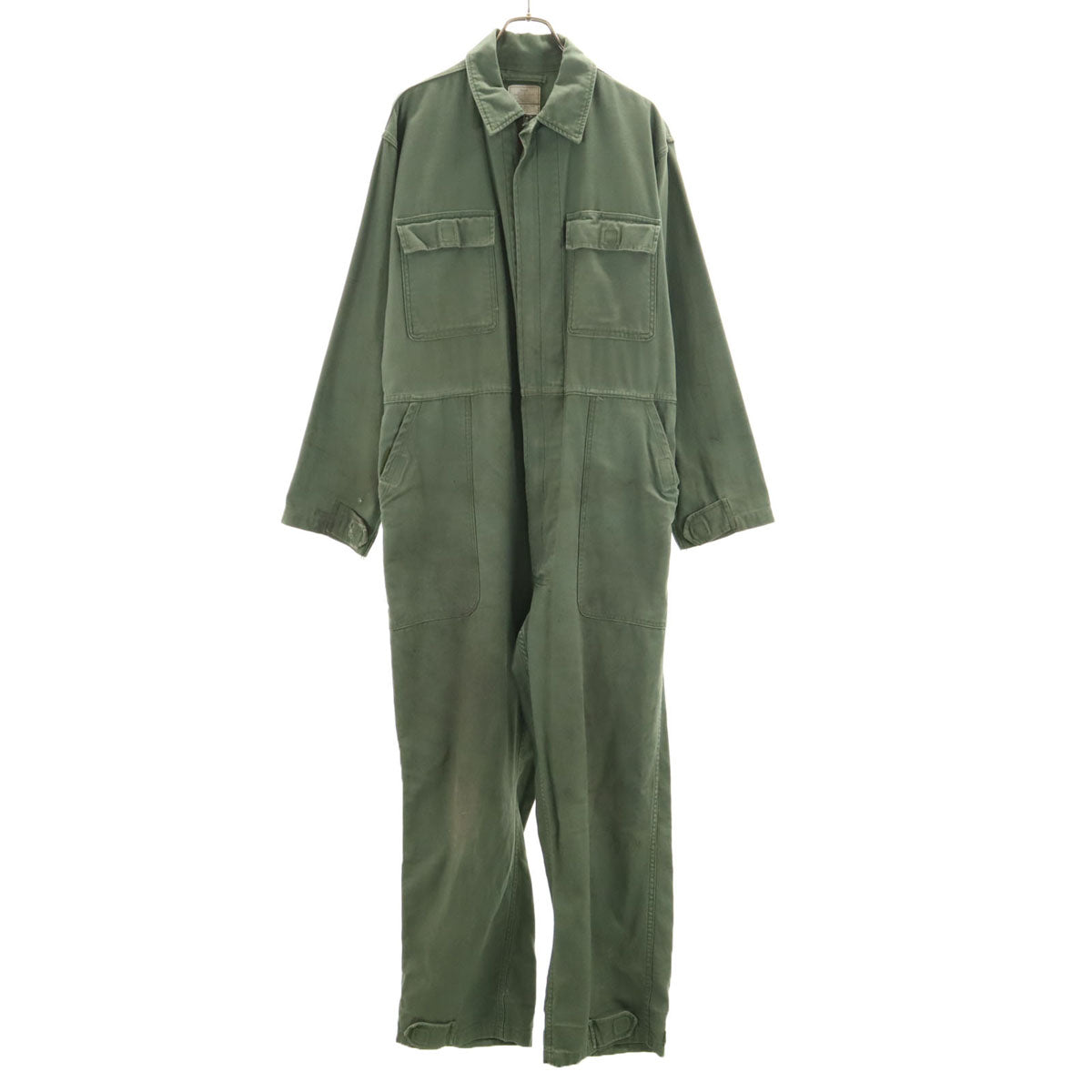 US ARMY アメリカ軍 長袖 米軍 ユーティリティ カバーオール 海兵隊 つなぎ M カーキ メンズ