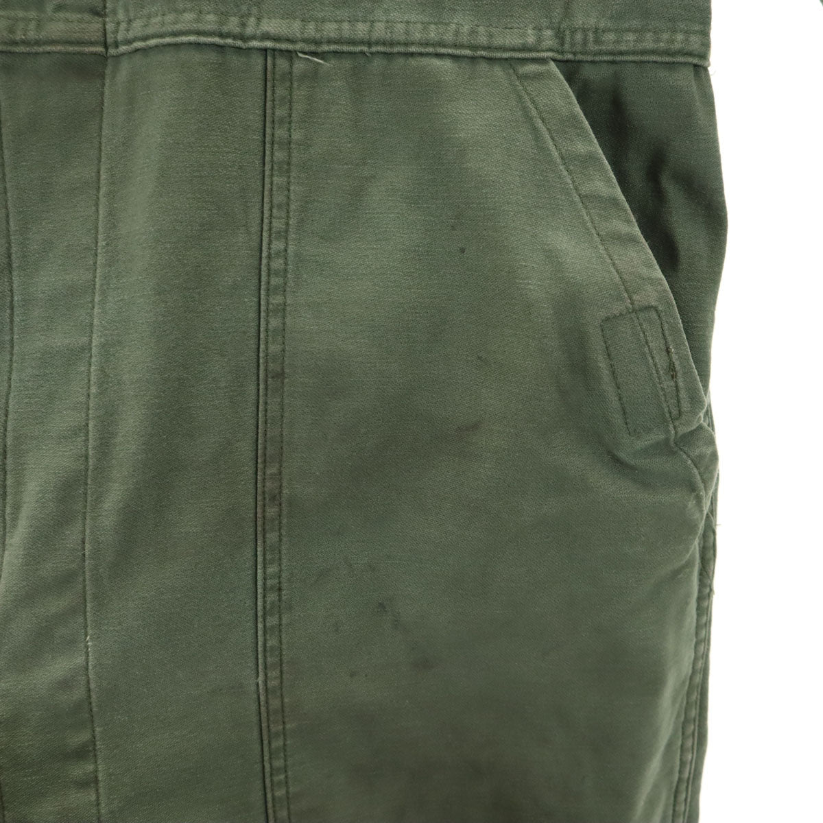 US ARMY アメリカ軍 長袖 米軍 ユーティリティ カバーオール 海兵隊 つなぎ M カーキ メンズ