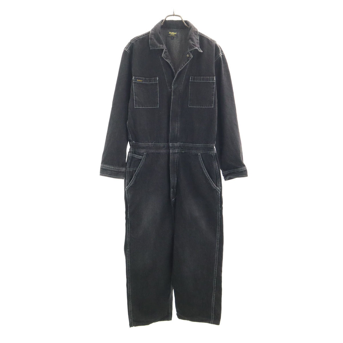 OSHKOSH オシュコシュ 長袖 つなぎ S ブラック デニム オールインワン メンズ