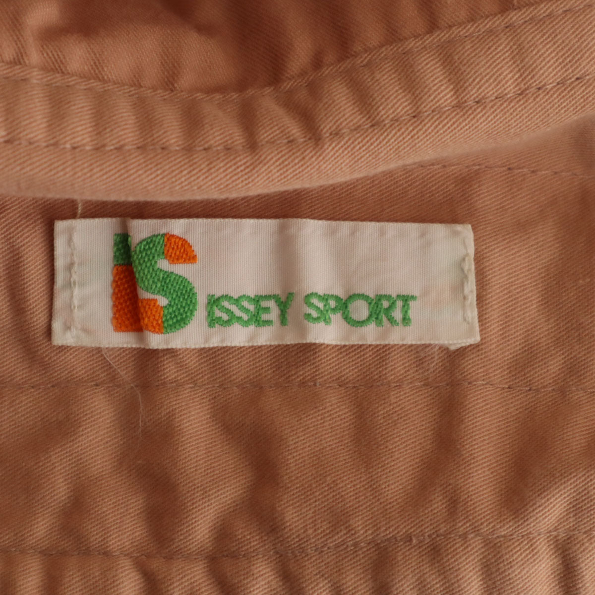 I.S. ISSEY MIYAKE SPORT イッセイ スポーツ 80s ヴィンテージ・コットンサロペット オールインワン 9 ピンク レディース